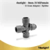 Duotight 8mm Female X Cross Adaptor Splitter 01 11zon