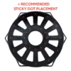 Kl47333 Replacementfermzillaallrounderhexbasewith24xstickydots 3 2
