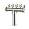 T Tower 4 Way, Led W Taps, Polished 02 11zon